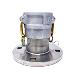 Everfilt® Stainless Steel Flange-to-Aluminum Cam-Lock Conversion Adapter